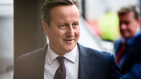 David Cameron, primer ministro del Reino Unido - Sputnik Mundo
