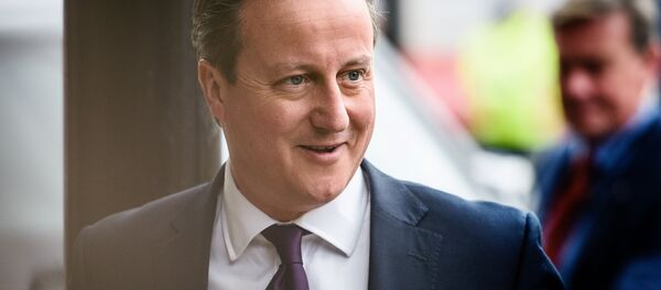 David Cameron, primer ministro del Reino Unido - Sputnik Mundo