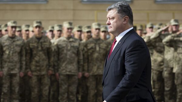 Petró Poroshenko, presidente de Ucrania - Sputnik Mundo