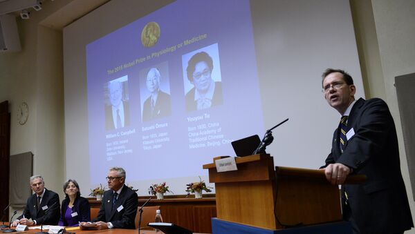 Ceremonia de entrega del premio Nobel - Sputnik Mundo
