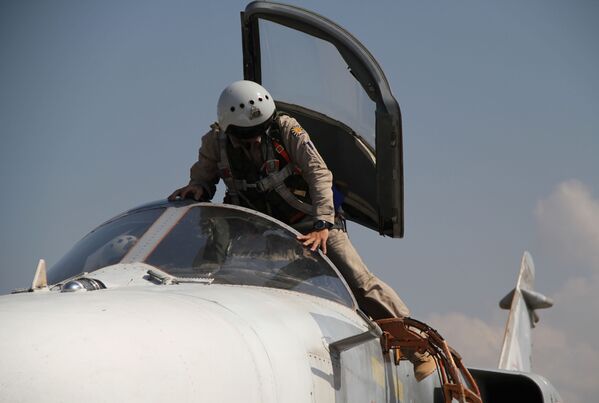 Operación aérea de Rusia en Siria Operación aérea de Rusia en Siria - Sputnik Mundo