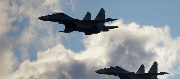 Демонстрационная программа Международного военно-технического форума Армия-2015 - Sputnik Mundo