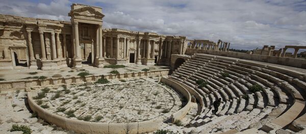 Anfiteatro romano en Palmira - Sputnik Mundo