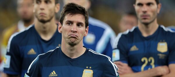 Lionel Messi, futbolista argentino - Sputnik Mundo