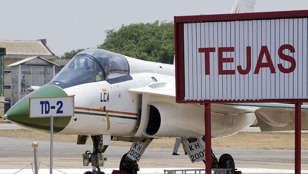 Avión de combate Tejas, India - Sputnik Mundo