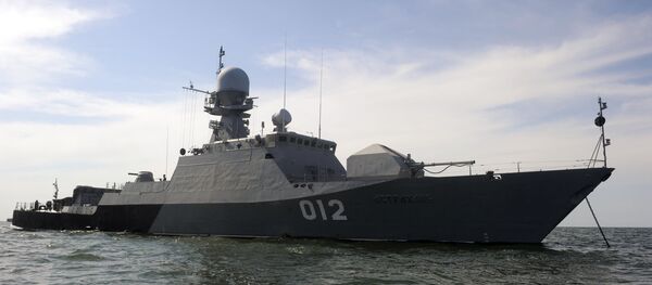 Buque de Flotilla del Caspio - Sputnik Mundo
