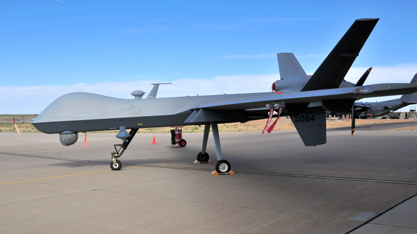 Un dron MQ-9 Reaper no tripulado - Sputnik Mundo