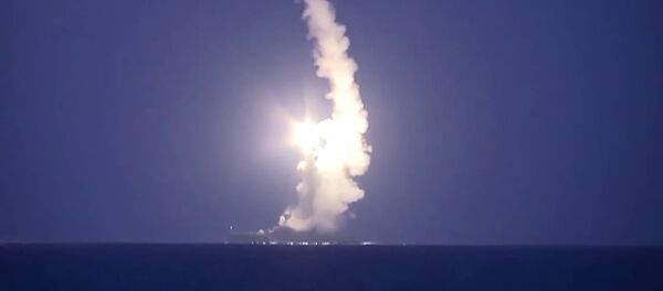 Lanzamiento de misiles por la Flotilla del Caspio - Sputnik Mundo