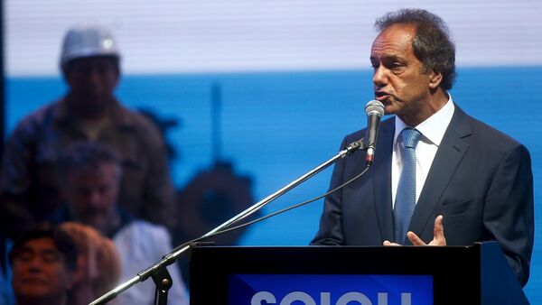 Daniel Scioli, candidato del peronista Frente para la Victoria - Sputnik Mundo