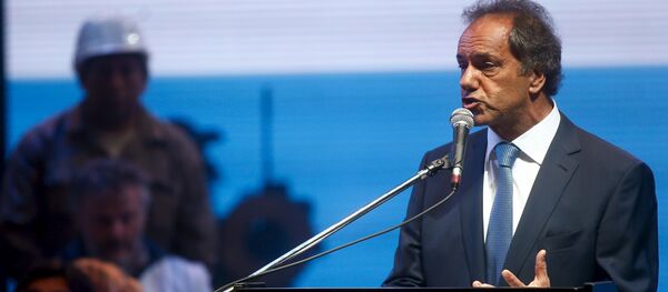 Daniel Scioli, candidato del peronista Frente para la Victoria - Sputnik Mundo