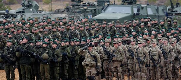 Maniobras de la OTAN en Lituania (Archivo) - Sputnik Mundo