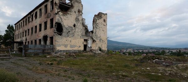 Consecuencias de la guerra en Osetia del Sur en 2008 (archivo) - Sputnik Mundo