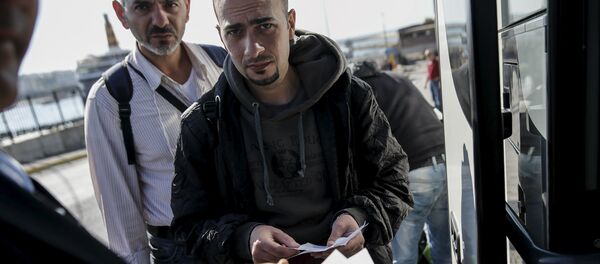 Refugiados sirios Refugiados sirios - Sputnik Mundo