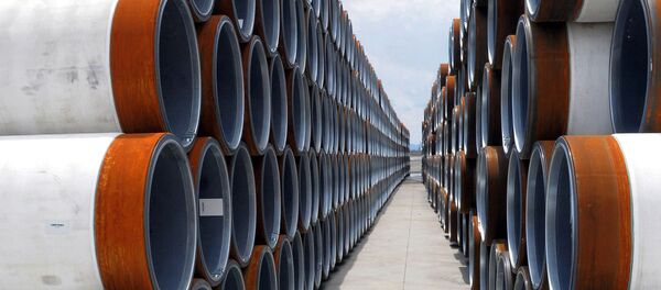 Tuberías para el gasoducto Turk Stream - Sputnik Mundo
