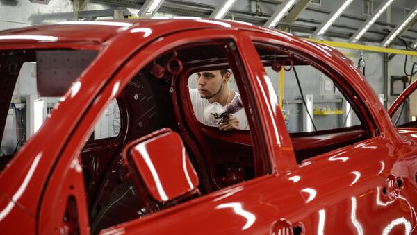 Fabricación de automóviles en Brasil - Sputnik Mundo