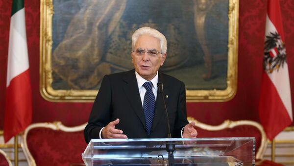 Sergio Mattarella, presidente de Italia - Sputnik Mundo