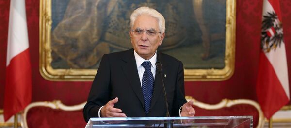Sergio Mattarella, presidente de Italia - Sputnik Mundo
