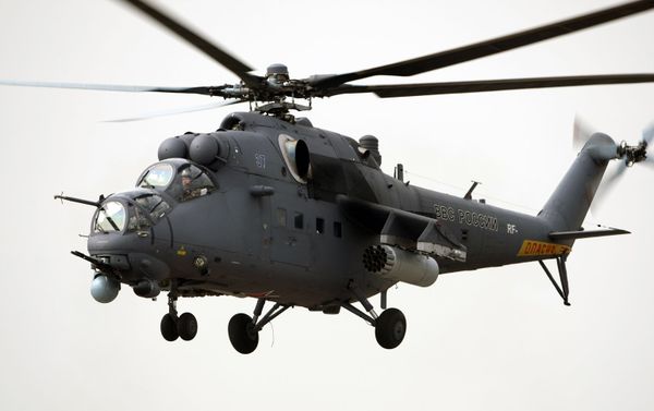 Helicóptero de combate Mi-35M Helicóptero de combate Mi-35M - Sputnik Mundo