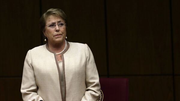 Michelle Bachelet, presidente de Chile - Sputnik Mundo