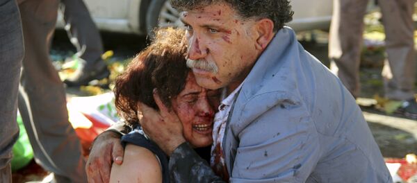 Atentado en Ankara, 10 de octubre 2015 Atentado en Ankara, 10 de octubre 2015 - Sputnik Mundo