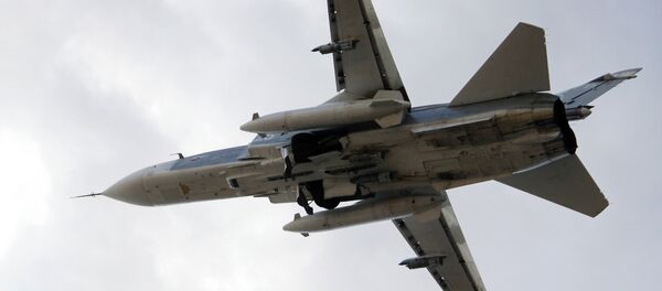 Bombardero ruso Su-24 - Sputnik Mundo
