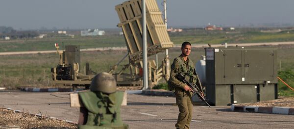 Soldado israel'i en los Altos del Golán, 20 de enero de 2015 - Sputnik Mundo