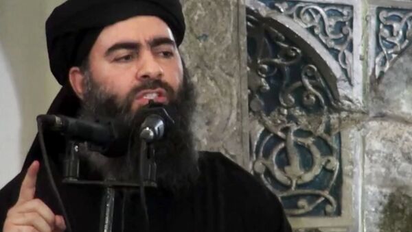 Abu Bakr al Baghdadi, líder del grupo terrorista Daesh - Sputnik Mundo