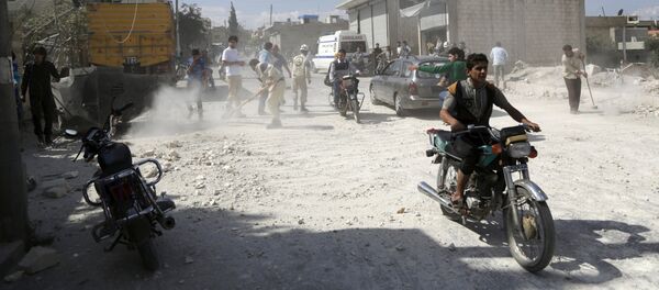 Situación en Idlib, Siria (archivo) Situación en Idlib, Siria (archivo) - Sputnik Mundo