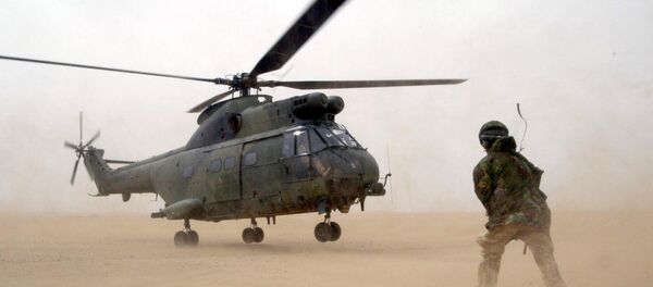 Helicóptero Puma de la Real Fuerza Aérea (archivo) Helicóptero Puma de la Real Fuerza Aérea (archivo) - Sputnik Mundo