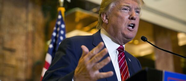Donald Trump, presidente de EEUU - Sputnik Mundo