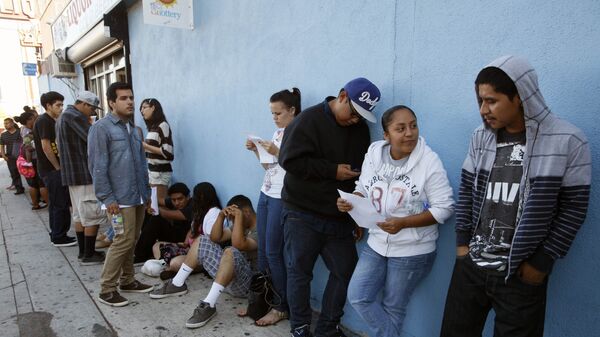 Inmigrantes en EEUU (archivo) - Sputnik Mundo