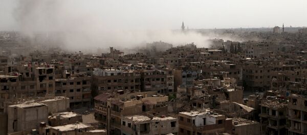 Ciudad de Duma en la provincia de Damasco, Siria - Sputnik Mundo