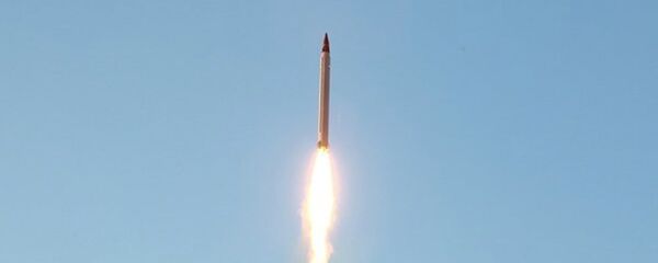 Misil balístico de Irán (archivo) - Sputnik Mundo
