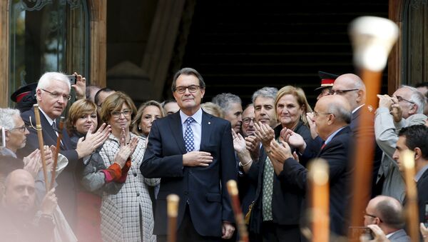 Artur Mas, presidente de Cataluña - Sputnik Mundo