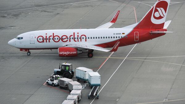 Caza Air Berlin - Sputnik Mundo