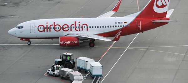 Caza Air Berlin - Sputnik Mundo