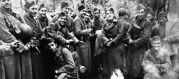 Soldados de la División Azul - Sputnik Mundo