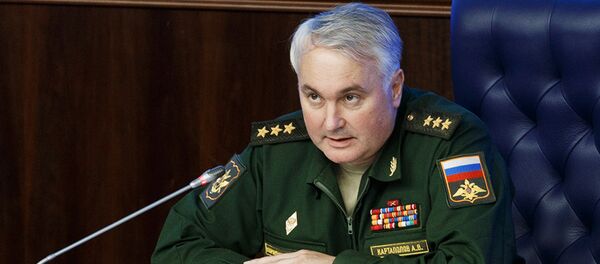 Coronel general Andréi Kartapólov, jefe de la Dirección General de Operaciones del Estado Mayor de Rusia - Sputnik Mundo