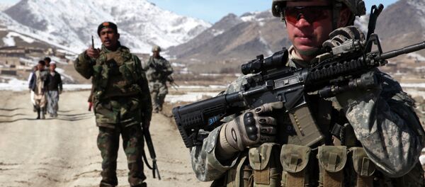 Militares estadounidenses y afganos en Yawez - Sputnik Mundo