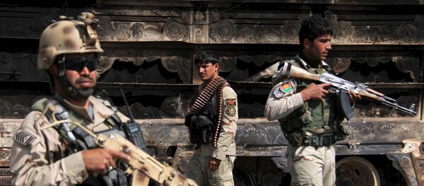 Militares de las Fuerzas de Seguridad de Afganistán - Sputnik Mundo