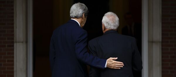 Secretario de Estado de EEUU, John Kerry y ministro de Exteriores de España, José Manuel García-Margallo - Sputnik Mundo