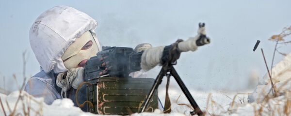 Тренировка курсантов Арктического подразделения ДВВКУ - Sputnik Mundo