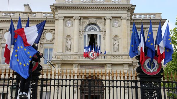 Ministerio de Asuntos Exteriores de Francia en París - Sputnik Mundo