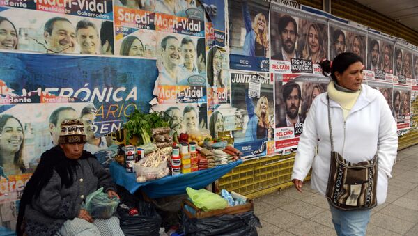 Propaganda política en la Matanza, provincia de Buenos Aires - Sputnik Mundo