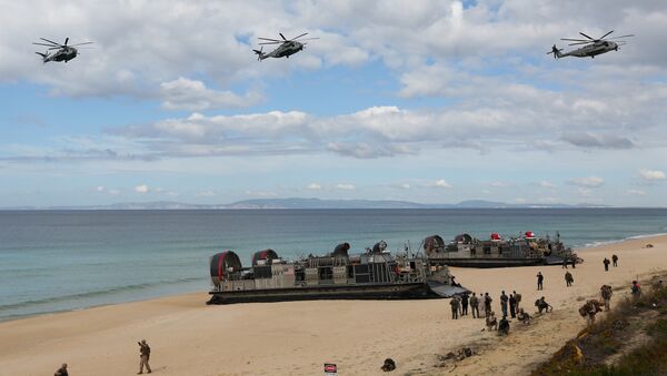 Maniobras Trident Juncture 2015 - Sputnik Mundo