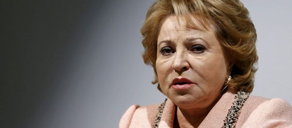 Valentina Matvienko, presidenta del Consejo de la Federación de Rusia Valentina Matvienko, presidenta del Consejo de la Federación de Rusia - Sputnik Mundo