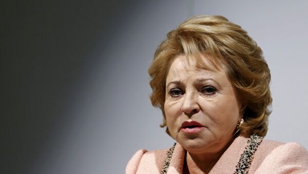 Valentina Matvienko, presidenta del Consejo de la Federación de Rusia - Sputnik Mundo