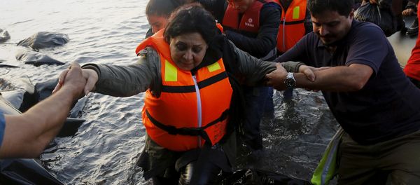 Migrantes en Lesbos Migrantes en Lesbos - Sputnik Mundo