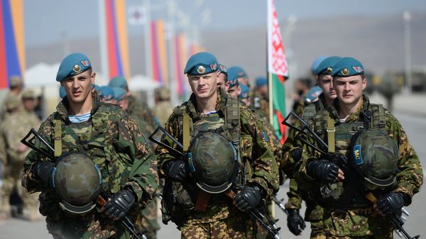 Учения Коллективных миротворческих сил ОДКБ Нерушимое братство-2015 - Sputnik Mundo