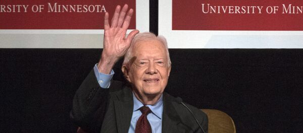 Jimmy Carter, expresidente de EEUU - Sputnik Mundo